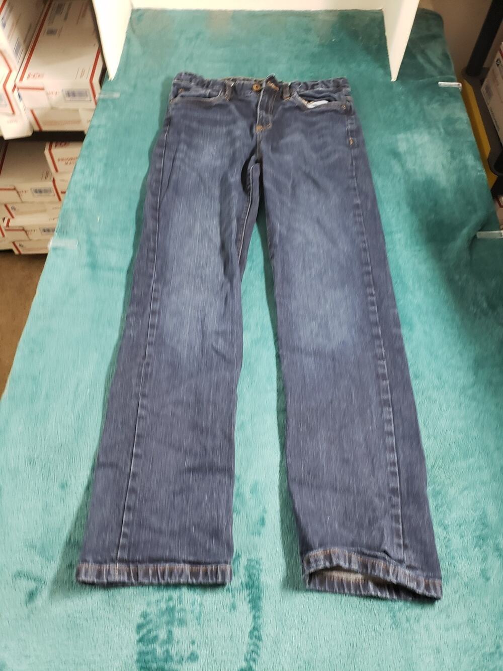 Lucky Brand Jeans Size 18 Boys Youth Blue Pants Mid Rise Classic Straight